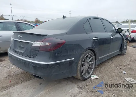 2013 Hyundai Genesis 5.0 R-Spec z USA, uszkodzony, nr VIN KMHGC4DH6DU237115